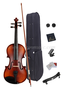 עץ מלא נבחר עם כל האביזרים תלבושת מתקדמת לכינור סטודנט (VG107S)