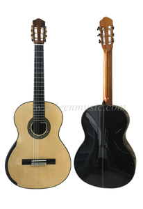 OEM סין מפעל סיטונאי Nomex סדרת 39 אינץ' גיטרה קלאסית (AA1200S)