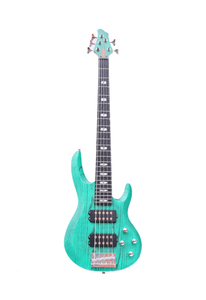 גיטרה בס מותאמת אישית 5 מיתרים ASH גוף גיטרה בס חשמלית למכירה (EBS715)