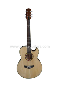 גיטרה אקוסטית חשמלית בגודל 40' חתוכה עם EQ של 4 להקות (AF4a8CE)