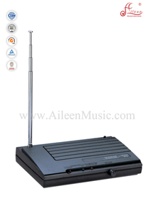 ( AL-SE33 )מקלט יחיד שחור מקצועי FM FM VHF מיקרופון אלחוטי