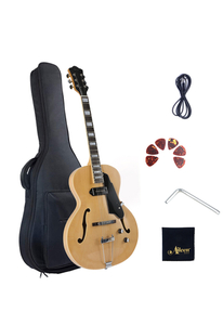 מיטב גיטרה חשמלית בסגנון ג'אז סולו עגול מייפל (EGJ901)