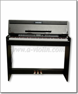 תצוגת LCD 88 מפתחות פסנתר דיגיטלי פסנתר זקוף (DP608)