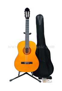 סט גיטרה קלאסית למתחילים בגודל 39 אינץ' סיטונאי (AC851-S)