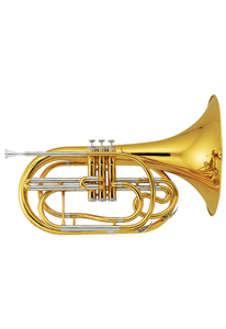 bB Key Marching French Horn-3 בוכנות (MFH-G361G)
