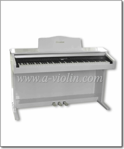 פסנתר דיגיטלי לבן 88 קלידים פסנתר זקוף לבן (DP820AP)