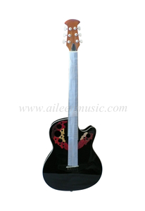 [Aileen] הקודם הבא 38' Cutaway Round Back Western Ovation Guitar (AFO831C)